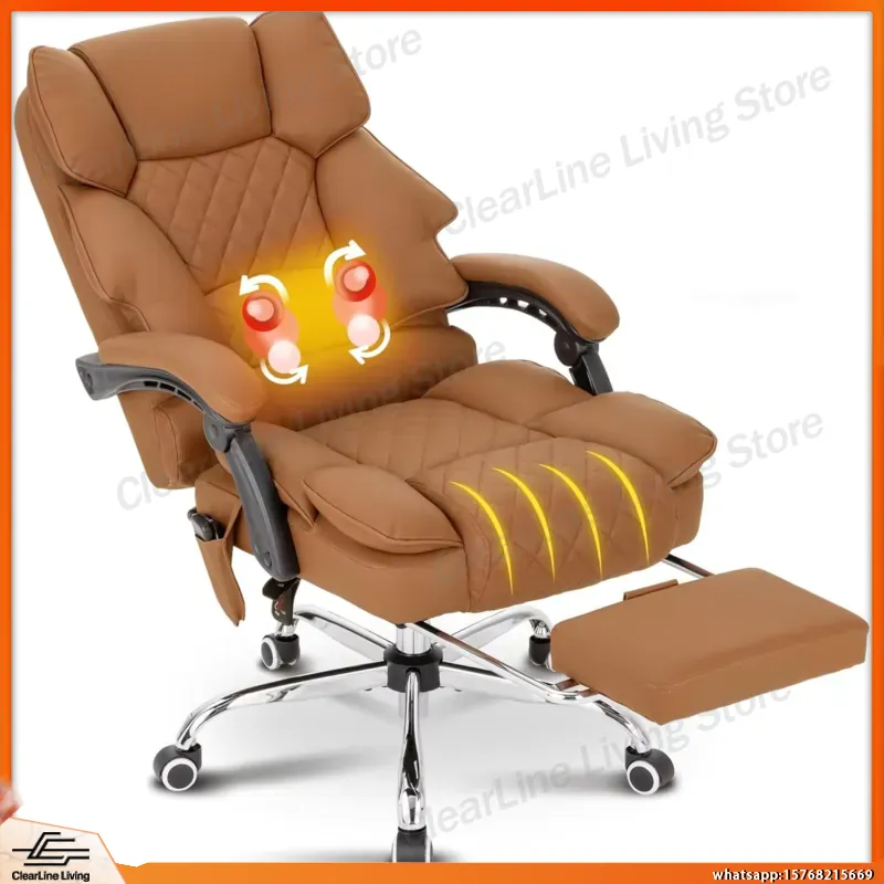 Office Footrest Cushion - Офисное кресло с подогревом и массажем,