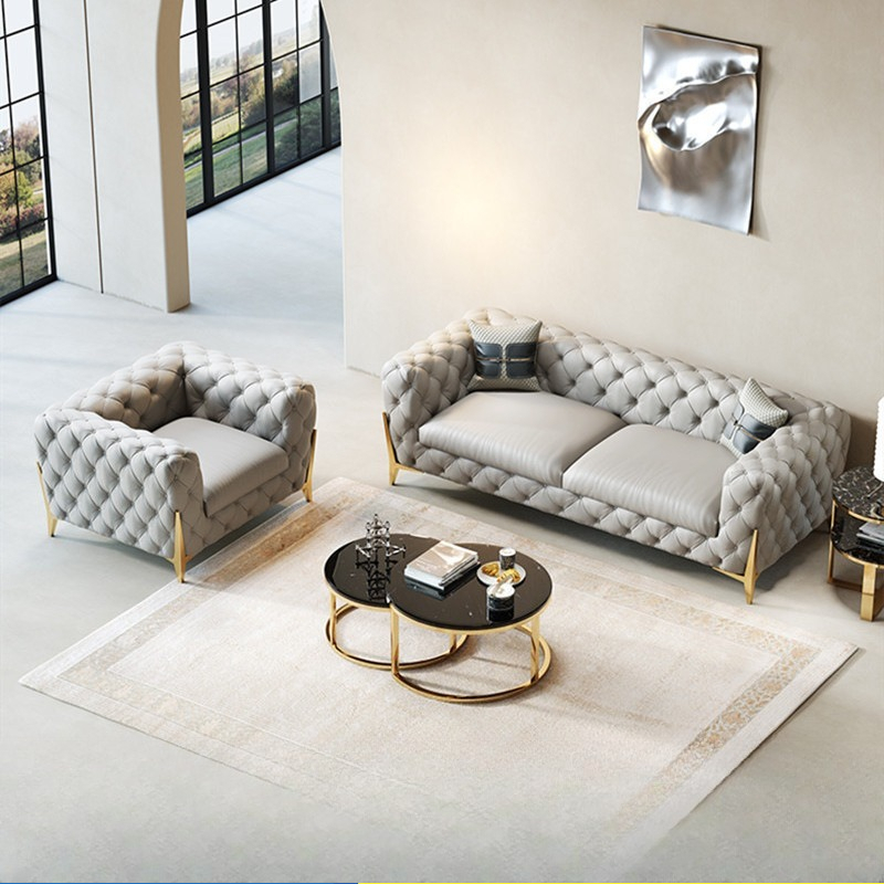 Office Furniture Manufacturers - Современный простой кожаный диван в американском