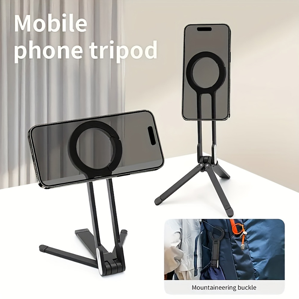 Mobile Pedestal Cabinet - Магнитный держатель-трипод для телефона с карабином,