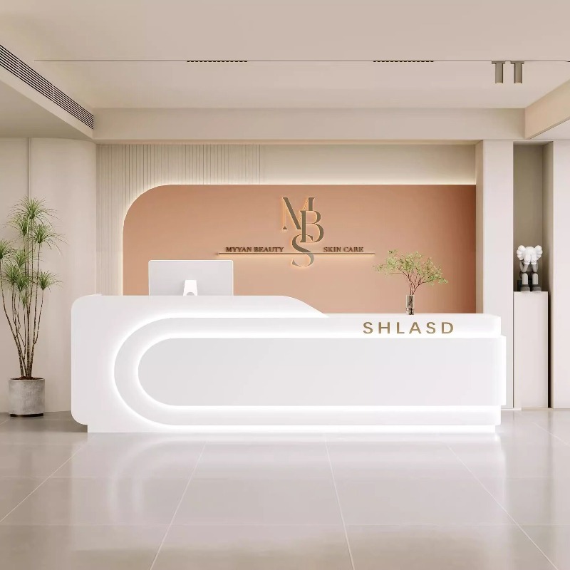 Office Furniture Company - Современная минималистичная стойка-ресепшн в скандинавском стиле