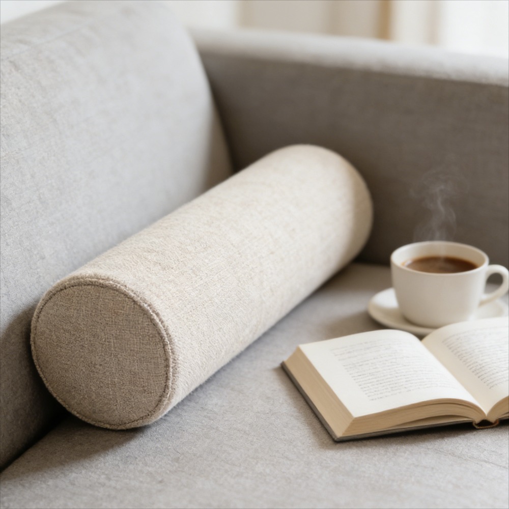 Office Footrest Cushion - Ортопедическая цилиндрическая подушка для поясницы и