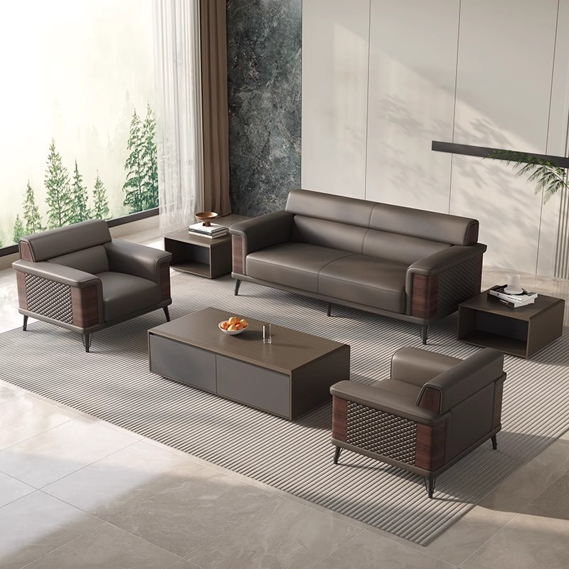 Office Furniture Company - Офисные диваны из искусственной кожи, кофейная