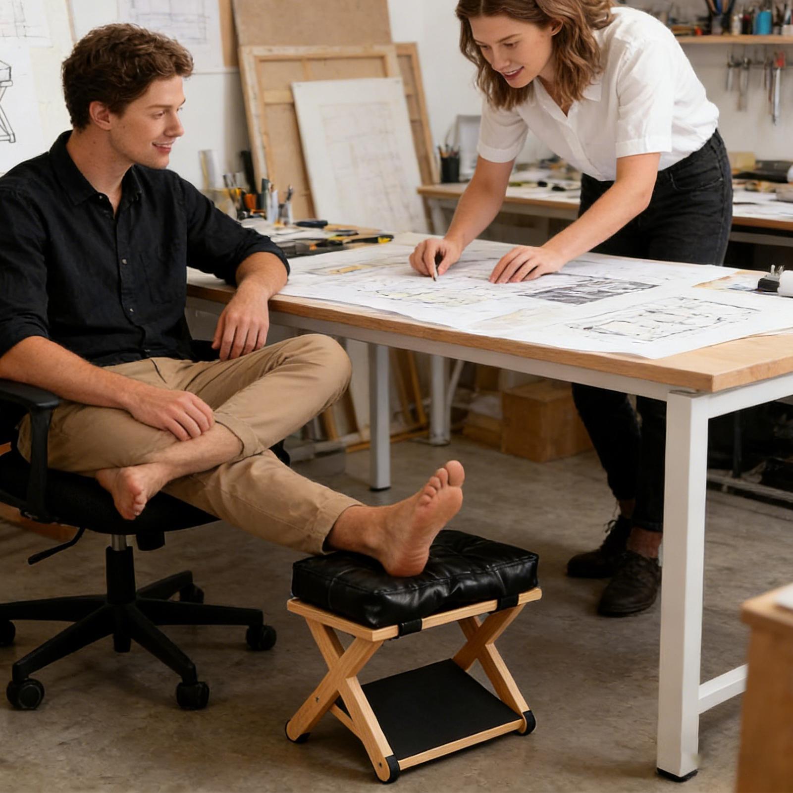 Подставка для ног под стол, де – обзор и цена Office Footrest Cushion