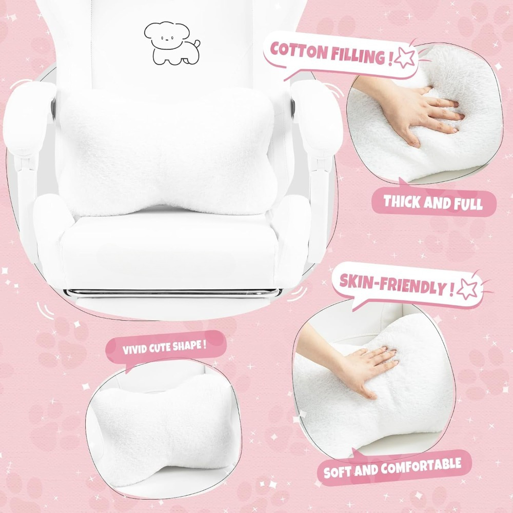 Милое игровое кресло с пояснич – обзор и цена Office Footrest Cushion