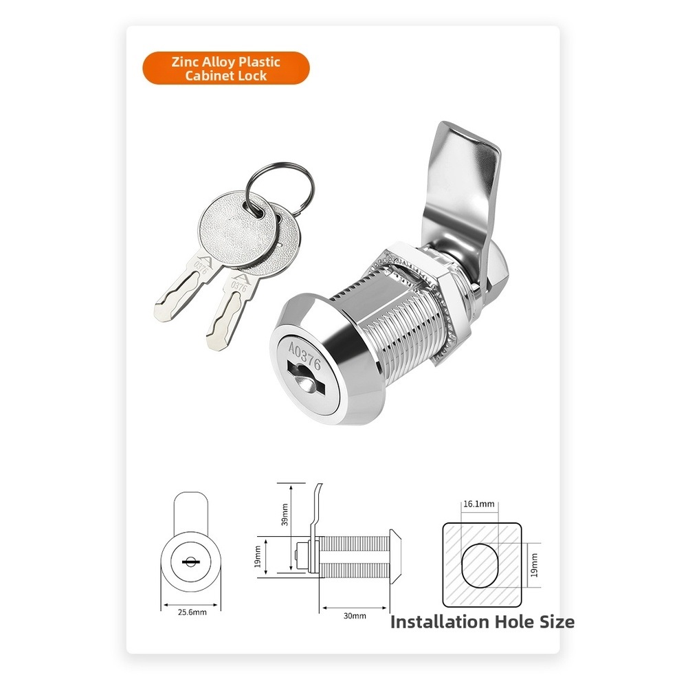 Замок для дверцы шкафа из цинк – обзор и цена Locker Storage Metal