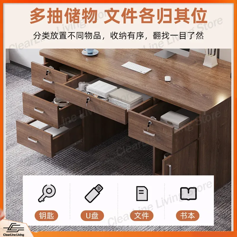 Письменный стол из массива дер – обзор и цена Office Furniture Rental