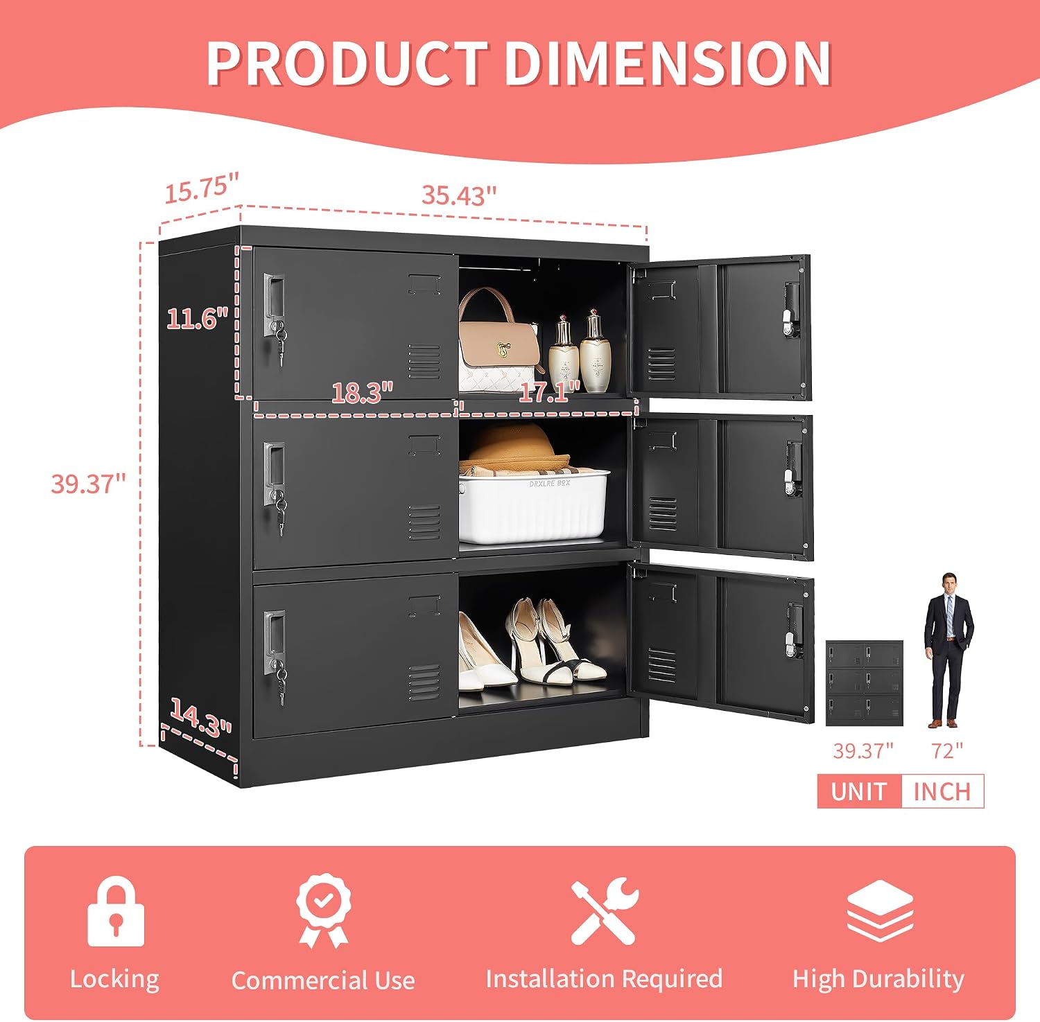 Металлические шкафчики для сот – обзор и цена Locker Storage Metal